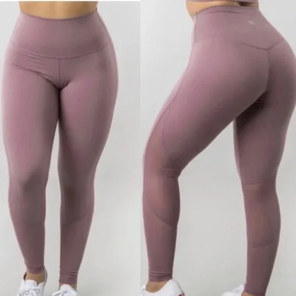 Buff Bunny High Waisted Leggings with Mesh - Small